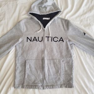 Nautica Men's Fleece Full-Zip Hoodie